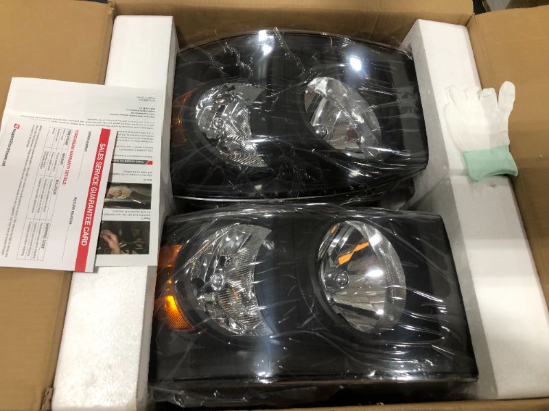 Photo 1 of Auto Headlight For DODGE RAM 1500 2500 3500 2006 2007 2008