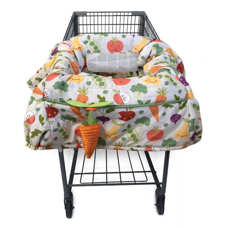 Photo 1 of Boppy Shopping Cart and Restaurant High Chair Cover - Farmers Market