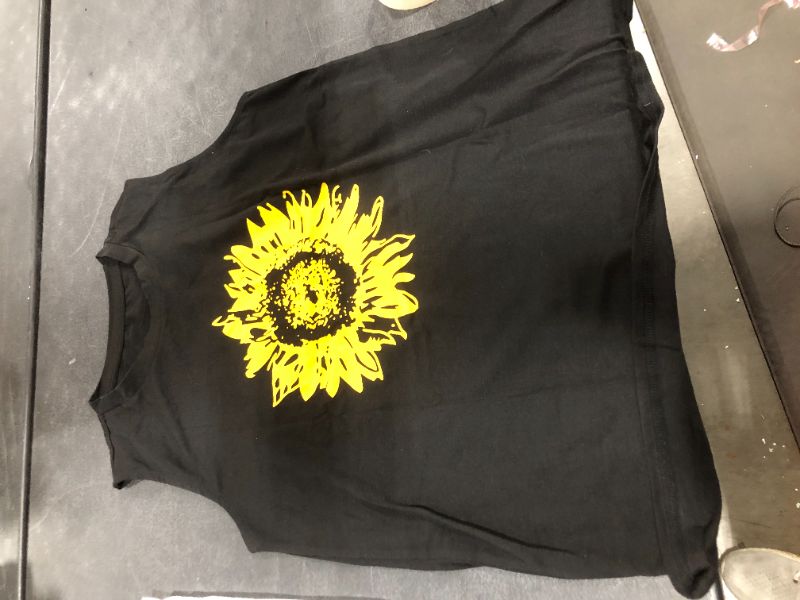 Photo 1 of BLACK SUNFLOWER TANKTOP, SIZE L