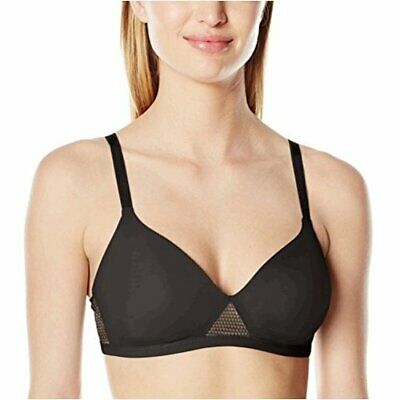 Photo 1 of Hanes Women's Oh So Light Comfort Wire Free, Black/Nude,, Black/Nude, SIZE L