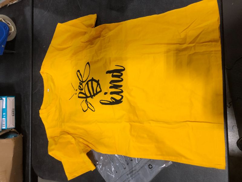 Photo 1 of BEE KIND YELLOW TEE SHIRT, SIZE M