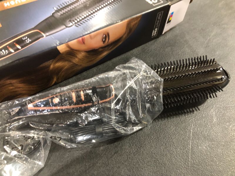 Photo 2 of INFINITIPRO BY CONAIR Platinum Hot Curl Brush 2-inch Ionic Styling tested works
