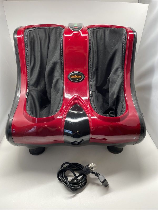 Photo 1 of HM relax fm9810 Kneading Rolling Vibration Heating Foot & Calf Massager, MISSING POWER CABLE