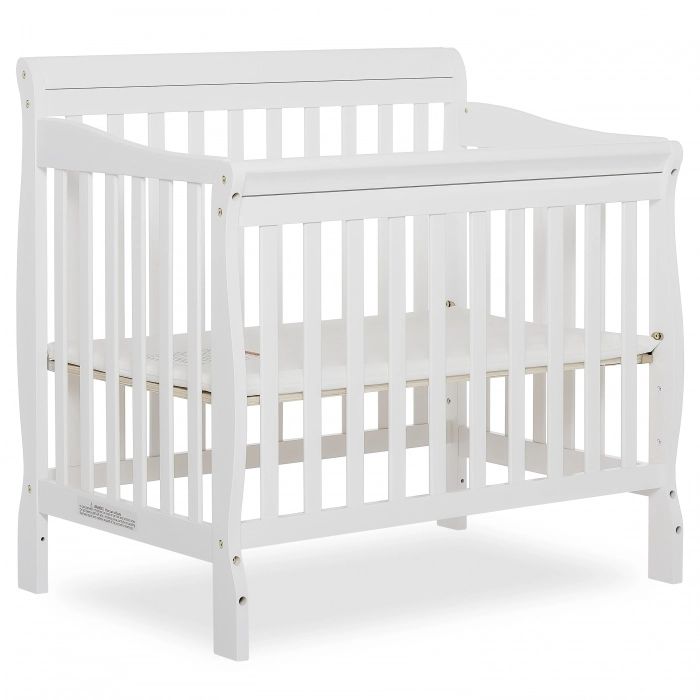 Photo 1 of Aden 4 in 1 Convertible Mini Crib, WHITE