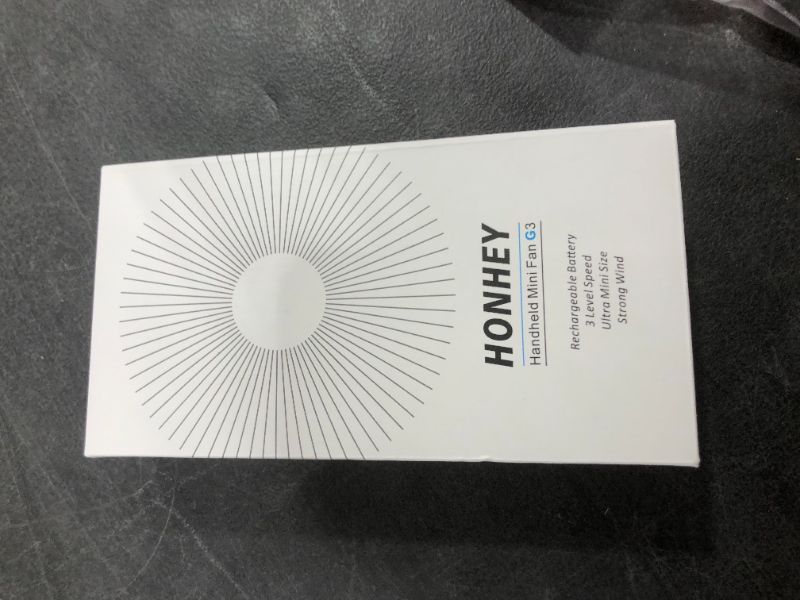 Photo 2 of HonHey Handheld Fan Portable, Mini Hand Held Fan with USB Rechargeable Battery, 3 Speed Personal Desk Table Fan with Base, 8-12 Hours Operated Small Makeup Eyelash Fan for Women Girls Kids Outdoor
