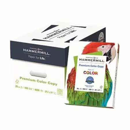 Photo 1 of Hammermill Color Copy Digital, 28lb, 8 1/2" x 14", Legal , 100 Bright, 4000 Sheets