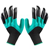 Photo 1 of AIRMARCH Breathable Gardening Gloves With Claws, 5 PACK, GREEN AND PURPLE