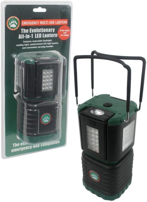 Photo 1 of Grizzly Gear Emergency Lantern - All in 1 Multi-use LED Lantern with Flashlight and Reading Light
