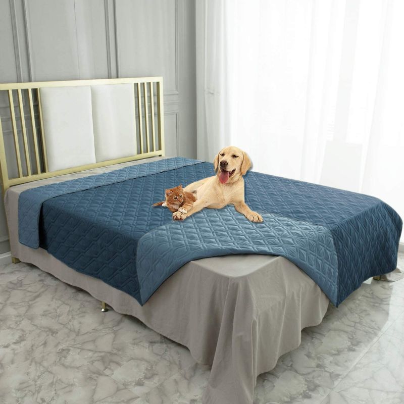 Photo 1 of Ameritex Waterproof Dog Bed Cover, Pet Blanket, for Furniture, Bed, Sofa, Reversible--- 80 X 80
