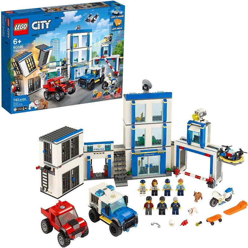 Photo 1 of LEGO City Police Station 60246 Police Toy (743 Piece)
