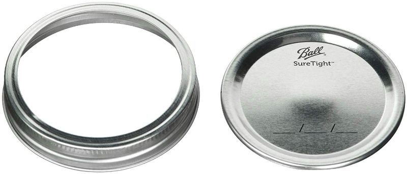Photo 1 of Ball Mason 8oz Quilted Jelly Jars with Lids and Bands, 8 pack