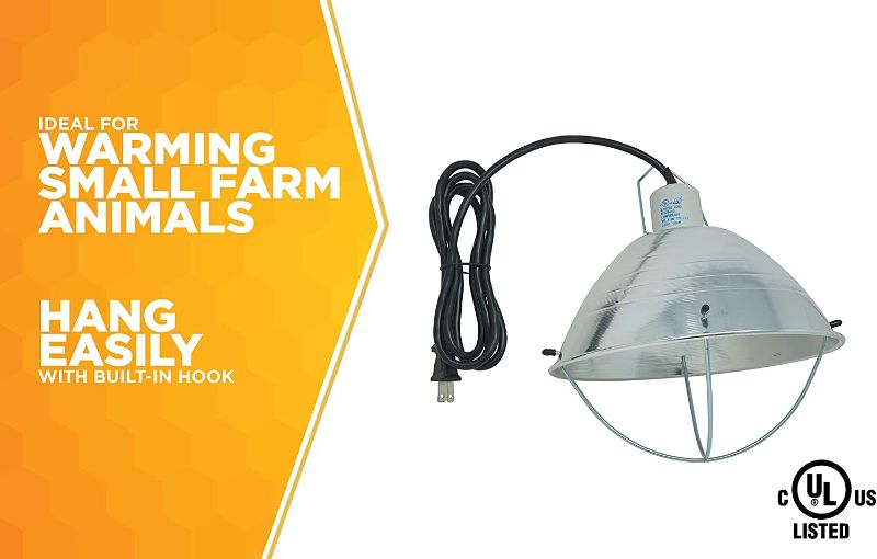 Photo 2 of Brooder Clamp Light, GP095B-6 ft.