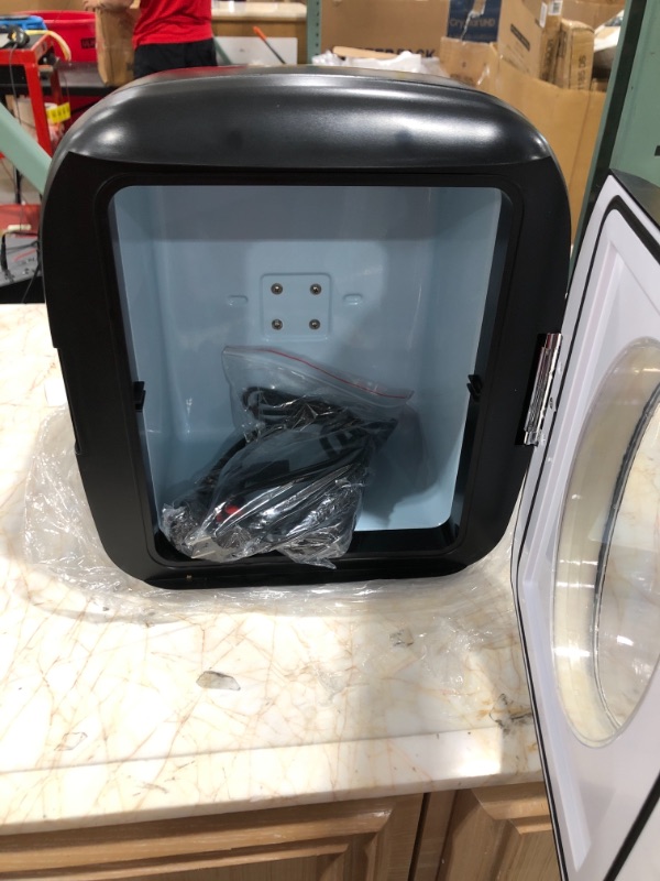 Photo 1 of FRIGIDAIRE EFMIS462-BLACK 12 Can Retro Mini Portable Personal Fridge/Cooler for Home, Office or Dorm, Black
