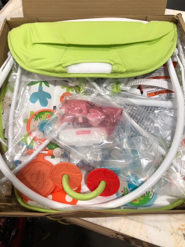 Photo 2 of Fisher-Price Baby's Bouncer – Forest Explorers, Baby Bouncing Chair for Soothing and Play for Newborns and Infants
