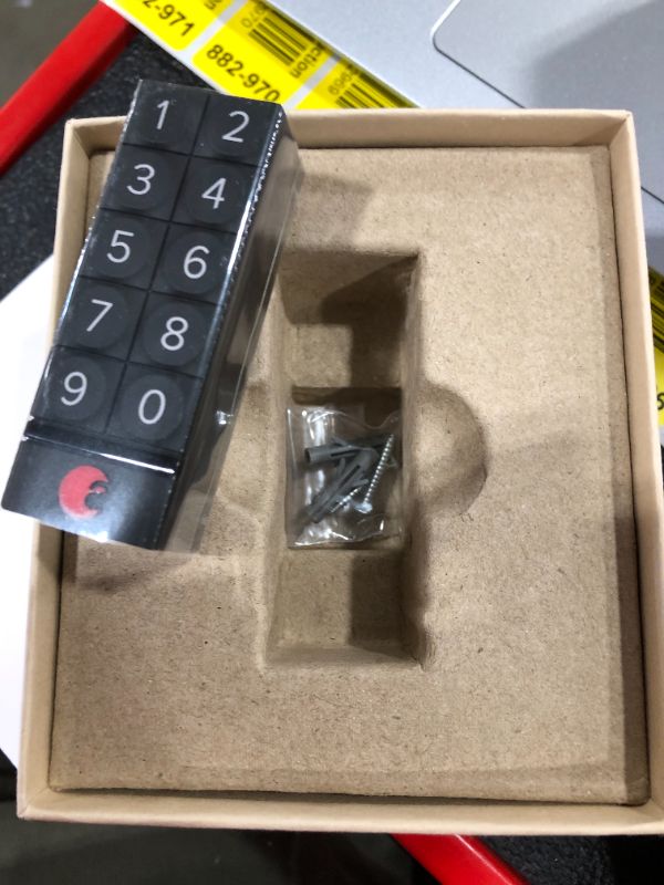 Photo 1 of August - Smart Keypad - Dark Gray