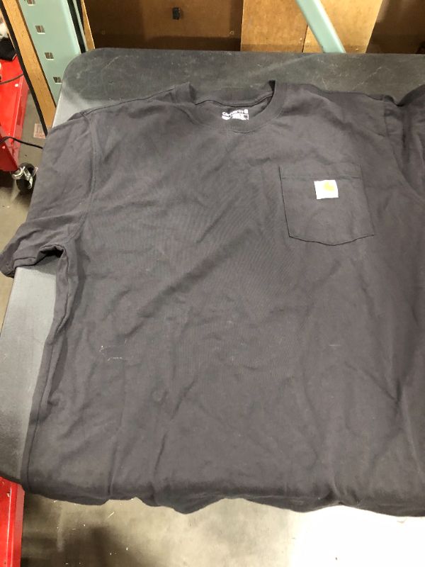 Photo 2 of CARTHARTT Black Chest pocket T-shirt(SIZE L)