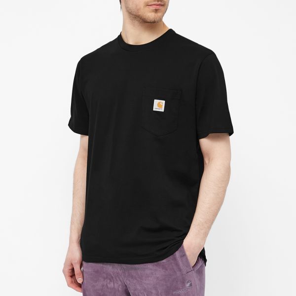 Photo 1 of CARTHARTT Black Chest pocket T-shirt(SIZE L)