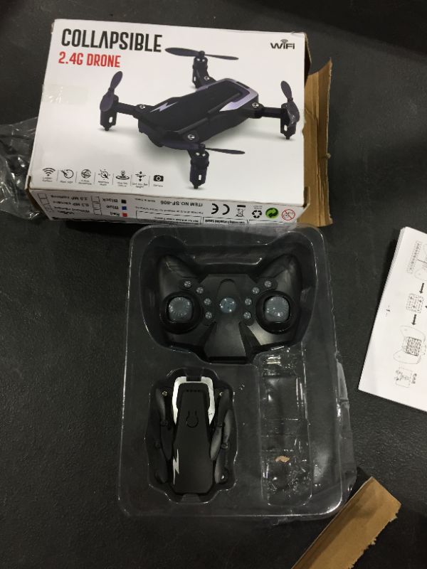 Photo 1 of COLLAPSIBLE 2.4G DRONE (BLACK)