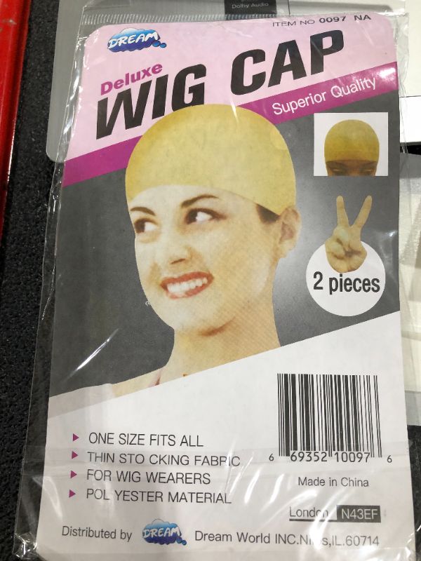 Photo 2 of 2 Pk Quality WIG CAP Nylon MUST HAVE One Size BEIGE/NUDE