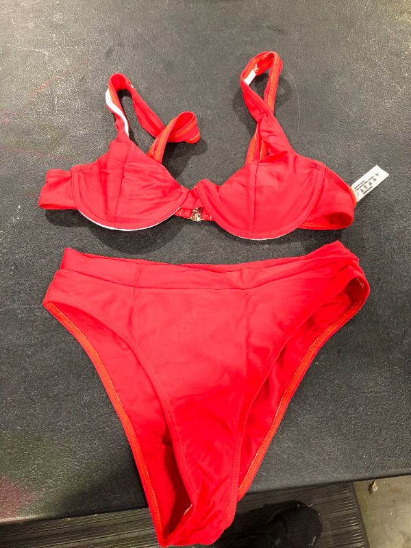 Photo 1 of 2pc red Bikini
size Medium 