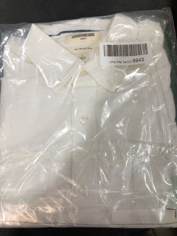 Photo 1 of Goodthreads white long sleeve button down
slim size Larger