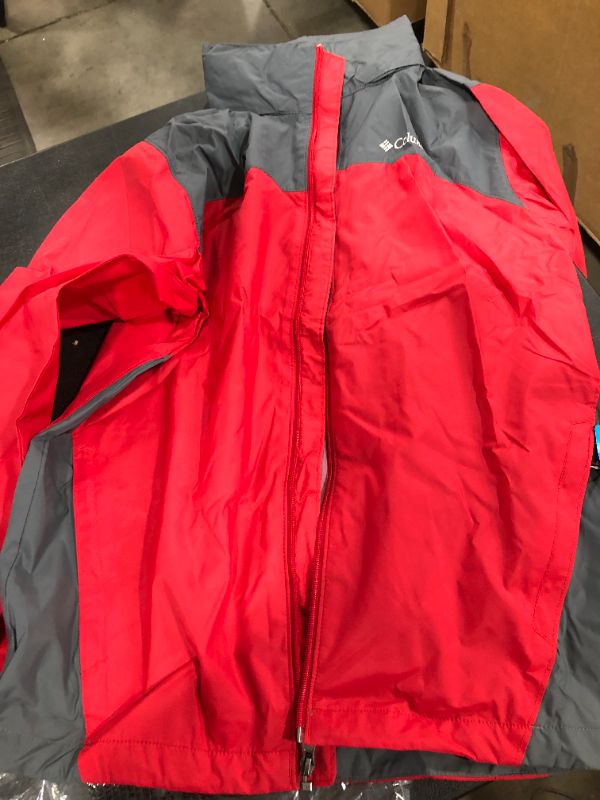 Photo 2 of Columbia Men's Glennaker Lake Rain Jacket - Red
SIZE-SMALL