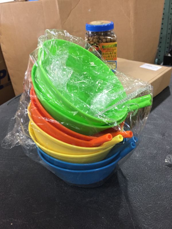 Photo 1 of Kids Cereal Bowl With Straw Built In 8 Pack