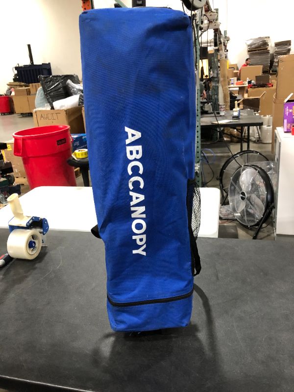 Photo 1 of abc canopy with carry bag blue