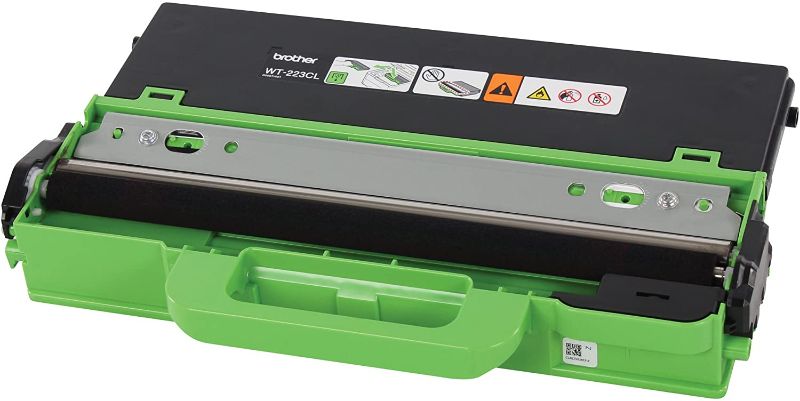 Photo 1 of Brother Genuine Waste Toner Box Unit, WT223CL, Seamless Integration, Yields Up to 50,000 Pages
