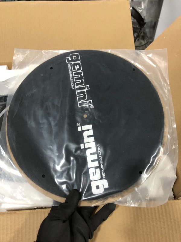 Photo 4 of FOR PARTS ONLY!!! Gemini Sound TT-4000 Professional Direct-Drive DJ Turntable, High Torque, 3 Speeds Vinyl Record Player, Switchable Phono Preamp, Variable Pitch Control, Die-Cast Aluminum Platter, USB Audio Interface
