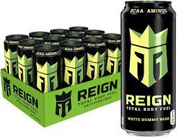 Photo 1 of (12 Cans) Reign White Gummy Bear
BB 07 2023