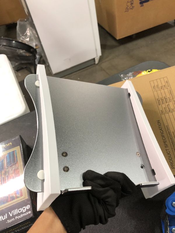 Photo 1 of B-Land Laptop Stand, Adjustable Laptop Holder Laptop Riser Aluminum Notebook Computer Holder Stand Compatible with MacBook, Air, Pro, Dell XPS, Samsung, Lenovo, Alienware All Laptops 11-17"
