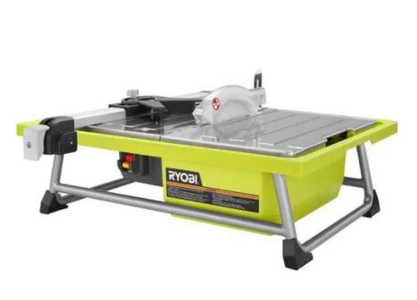 Photo 1 of 0.75 HP 7 in. 4.8 Amp Tabletop Tile Saw
