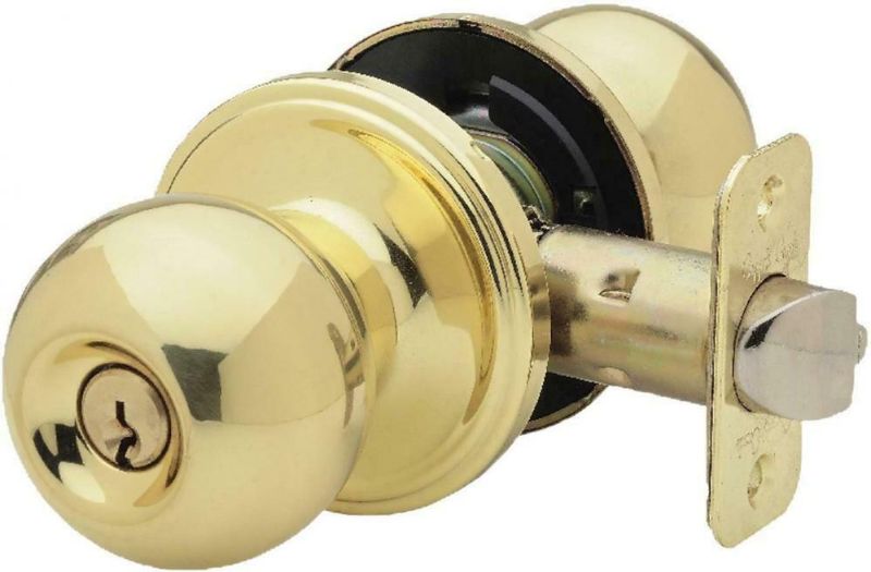 Photo 1 of Copper Creek BK2040PB Ball Entry Door Knob, Polished Brass