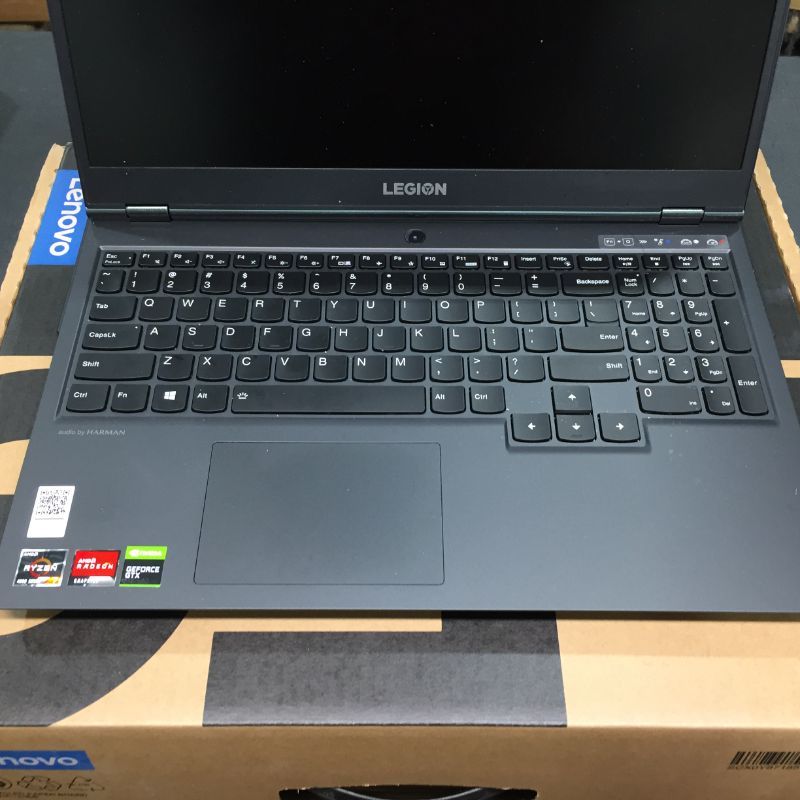 Photo 5 of Lenovo Legion 5 Gaming Laptop 156 FHD 1920x1080 IPS Screen AMD Ryzen 7 4800H Processor 16GB DDR4 512GB SSD NVIDIA GTX 1660Ti Windows 10 82B1000AUS Phantom Black

Gaming Laptop New Quality No Apparent Signs of Damage or Wear Tested to Operate