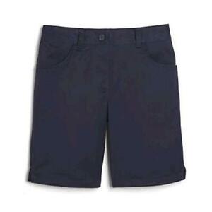 Photo 1 of Girls' Big Pull-On Short, Navy, 14, Navy, Size 14 MLP4
