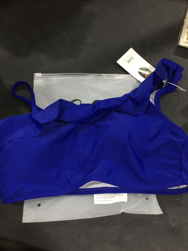 Photo 1 of Cillet women's bikini royal blue
top piece size-Large