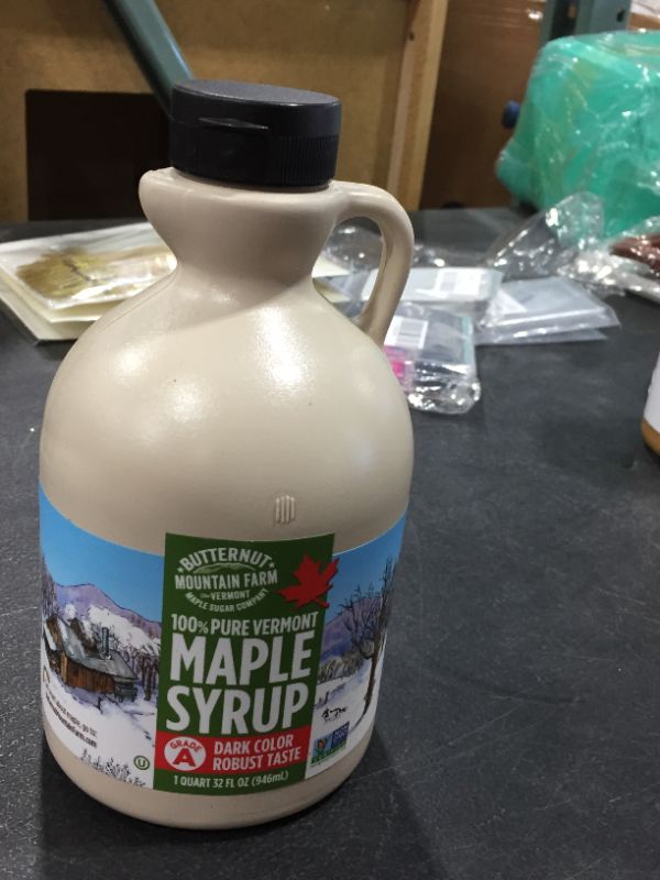 Photo 2 of Butternut Mountain Farm 100% Pure Vermont Maple Syrup, 32 fl oz