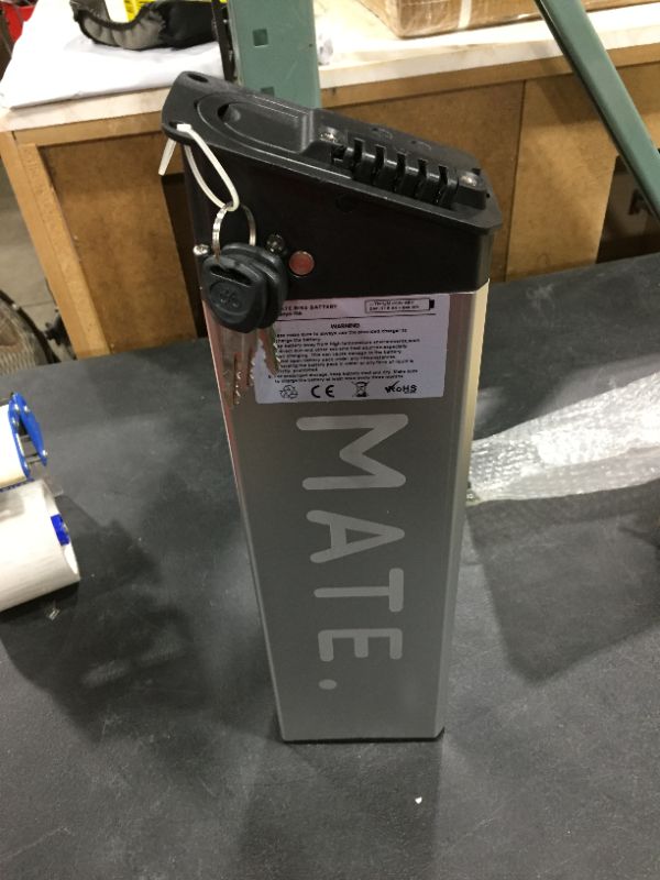 Photo 2 of Mate ebike battery pack 250W 350W folding electric bike 36v 10.4ah 11.6Ah 12.8Ah 14Ah lithium batteries with 42V 2A charger
