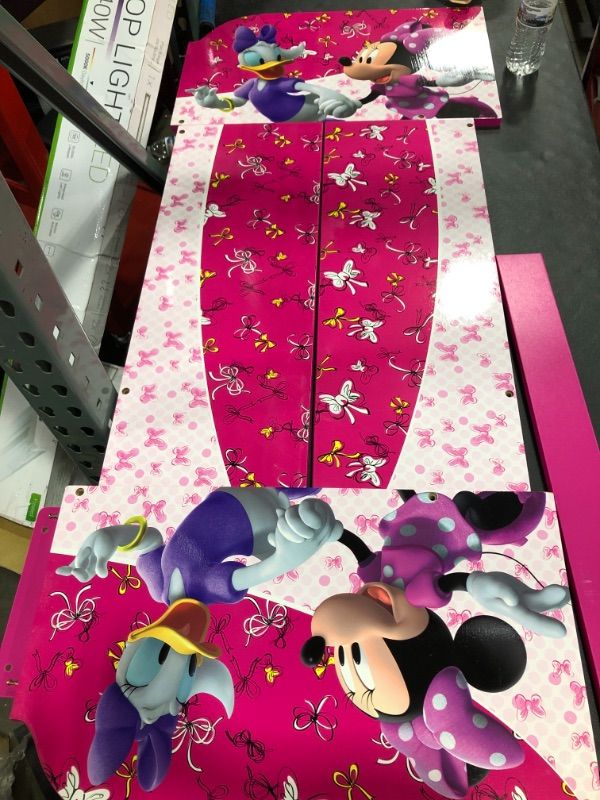 Photo 2 of disney minnie mouse wooden childrens bed