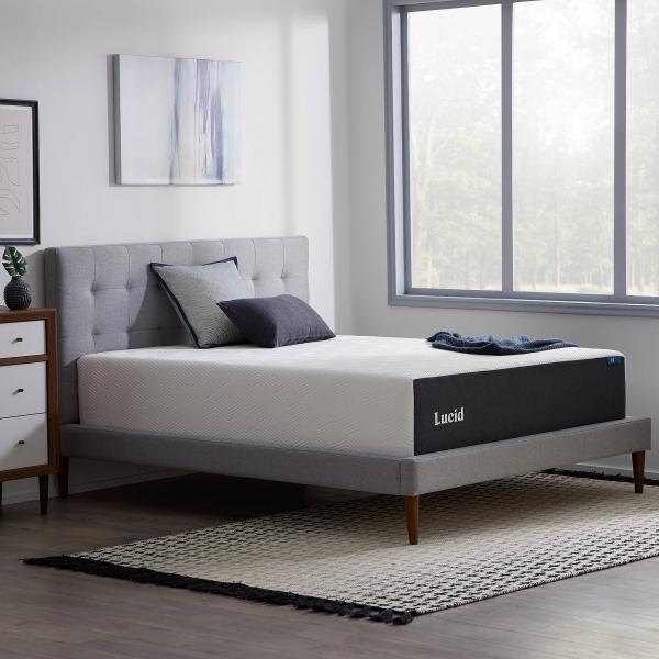 Photo 1 of 14 Inch Plush Gel Memory Foam Mattress
