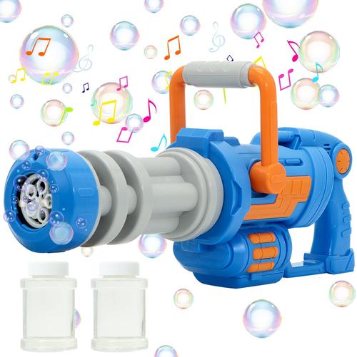 Photo 1 of Gatling Bubble Gun (Blue and Orange Large Size)
