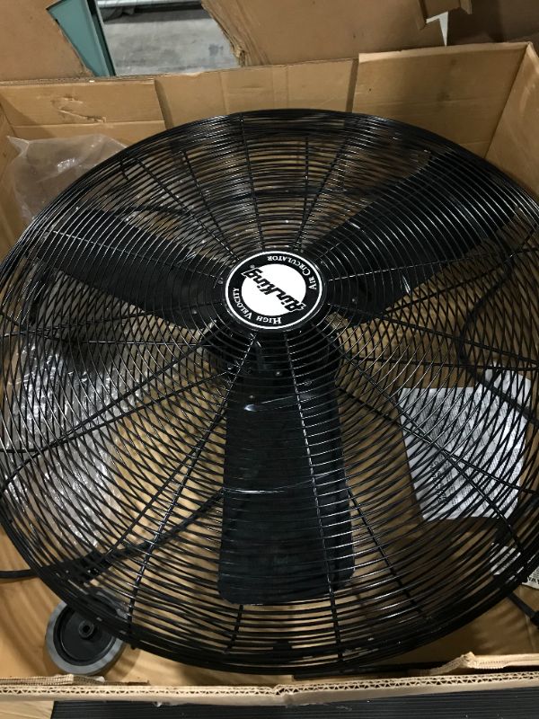 Photo 2 of Air King 9230 30 Inch High Velocity Pivoting Floor Fan, Black