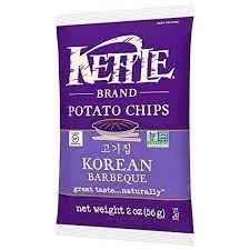 Photo 1 of Kettle Chips 2oz Bags Pack of 6
EXP 10/02/2021