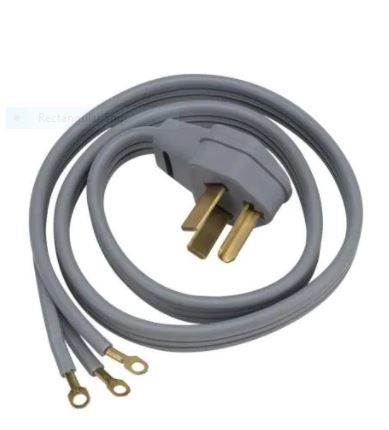 Photo 1 of 6 ft. 3-Prong 30 Amp Dryer Cord