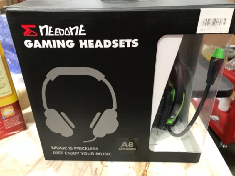 Photo 2 of Gaming headset for PC Computer PS4 PS5 Xbox Nintendo Switch (Model A8/US, Canada Only)
