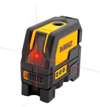 Photo 1 of 165 ft. Red Self-Leveling Cross-Line and Plumb Spot Laser Level with (3) AAA Batteries & Case
