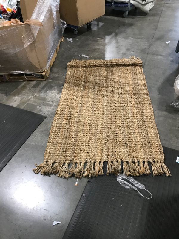 Photo 1 of 59*36in Brown Woven Rug