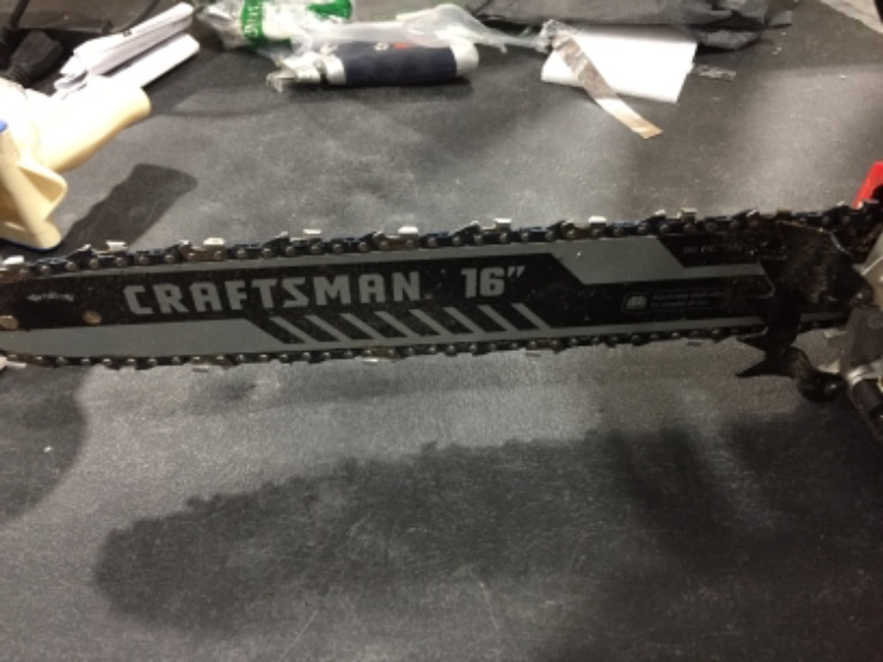 Photo 3 of CRAFTSMAN 16-in 42-cc 2-Cycle Gas Chainsaw