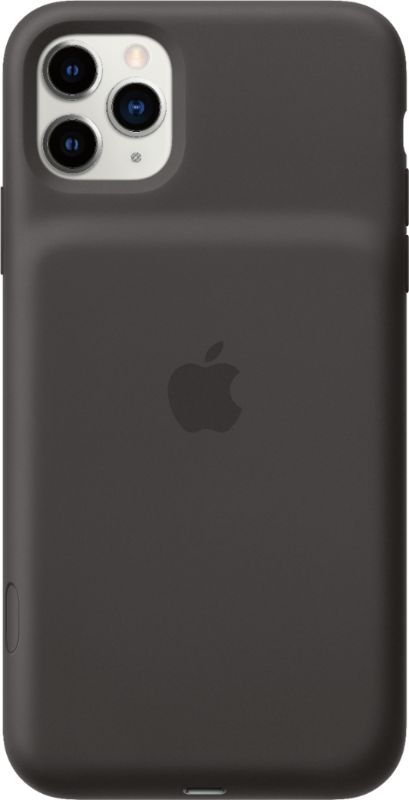 Photo 1 of Apple - iPhone 11 Pro Max Smart Battery Case - Black
